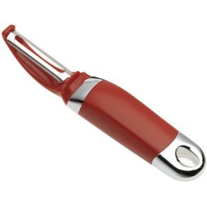 KitchenAid Stainless-Steel Euro Peeler, Red, Best Vegetable Peelers Reviews - Stainless Steel Vegetable Peelers