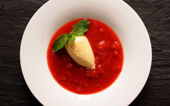 Learn to make Stewed Rhubarb and Strawberries — How to Cook Stewed Fruit Recipe