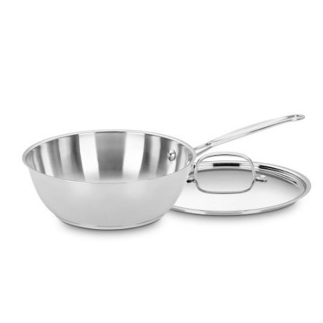 Cuisinart 735-24 Chef s Classic Stainless 3-Quart Chef s Pan with Cover
