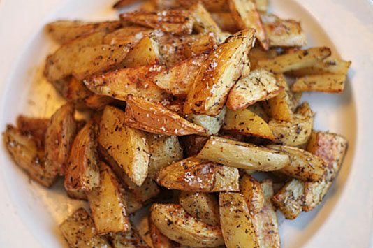 Spicy Oven-Roasted Potatoes