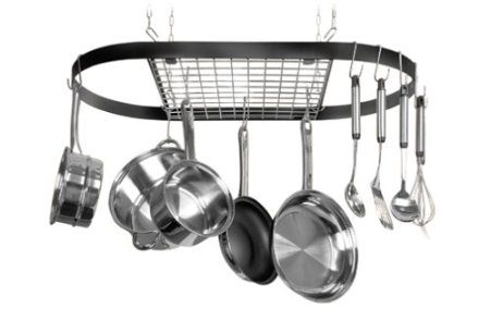 Innova Classicor Wrought-Iron Oval Pot Rack