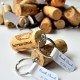 wine cork keychains