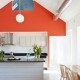 decorating a high ceiling kitchen