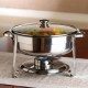 round disposable chafer