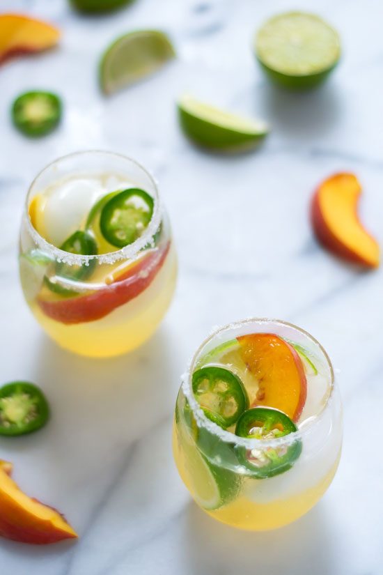 Fizzy-Peach-Jalapeno-Margaritas