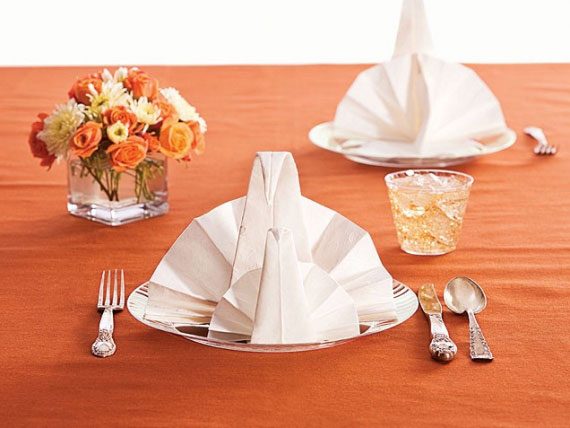 10 Chic Napkin Foldings for Fall Entertaining — Eatwell101