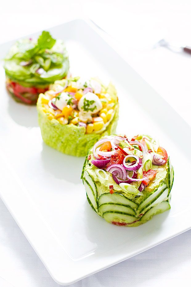 Mini Salad Cakes Recipes — Eatwell101