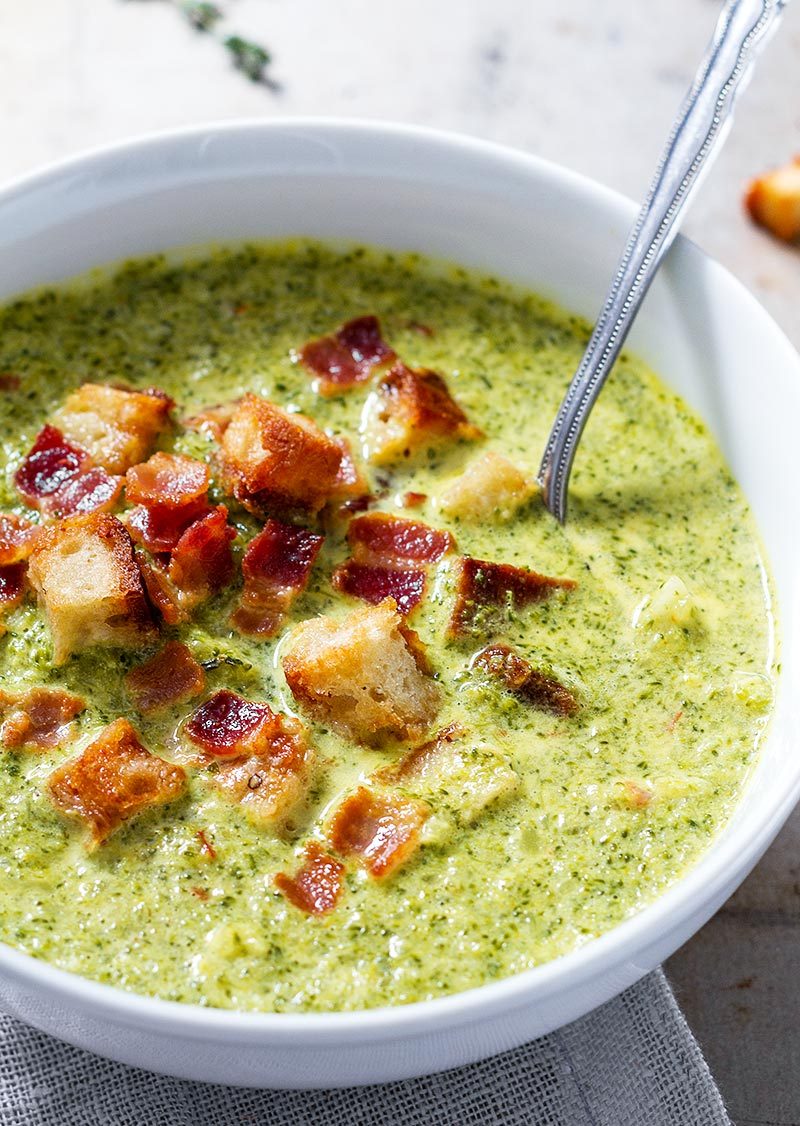 Broccoli Cheese Soup Recipe — Eatwell101