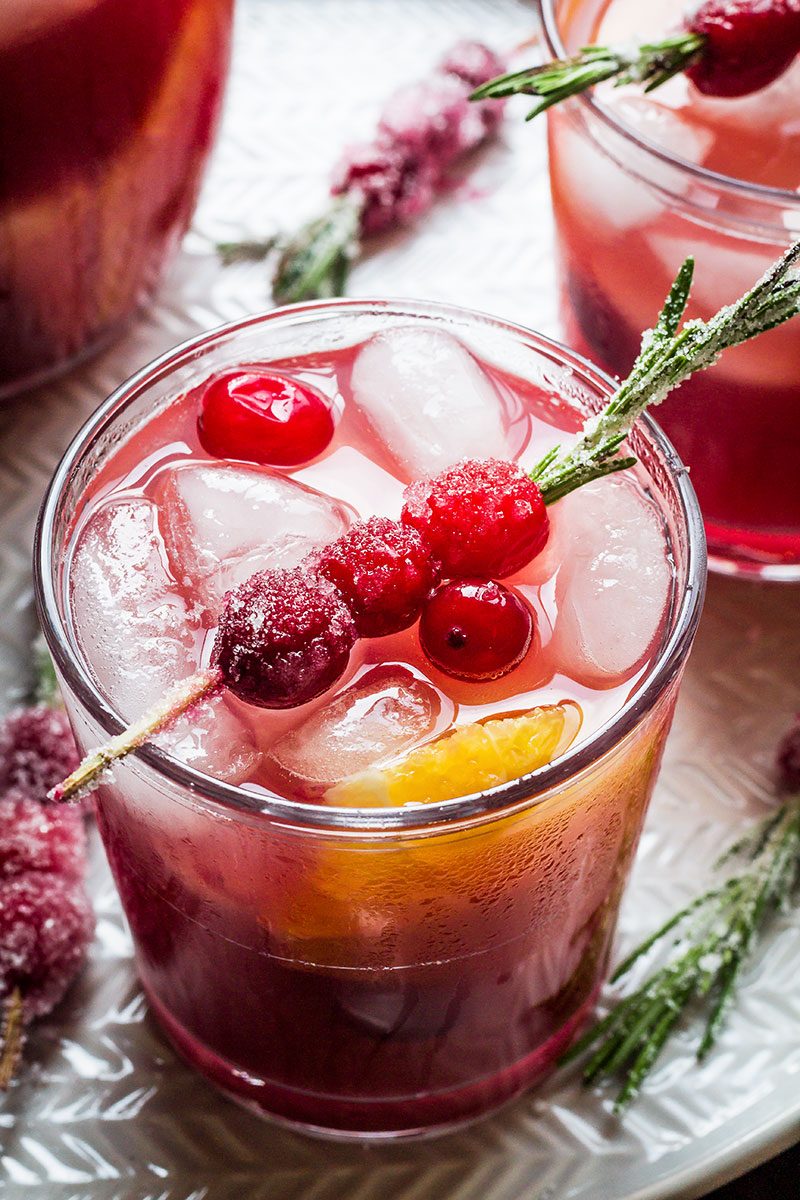 Christmas Sangria Recipe with Cranberry and Pineapple — Eatwell101