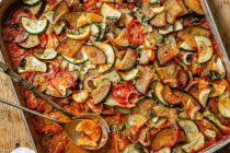 tomato parmesan roasted vegetable recipe