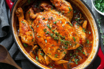 Easy chicken cacciatore - An easy, nourishing and delicious recipe with fantastic Italian flavors.