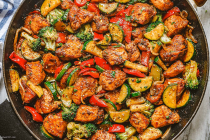 Healthy Chicken with Vegetable Skillet 1