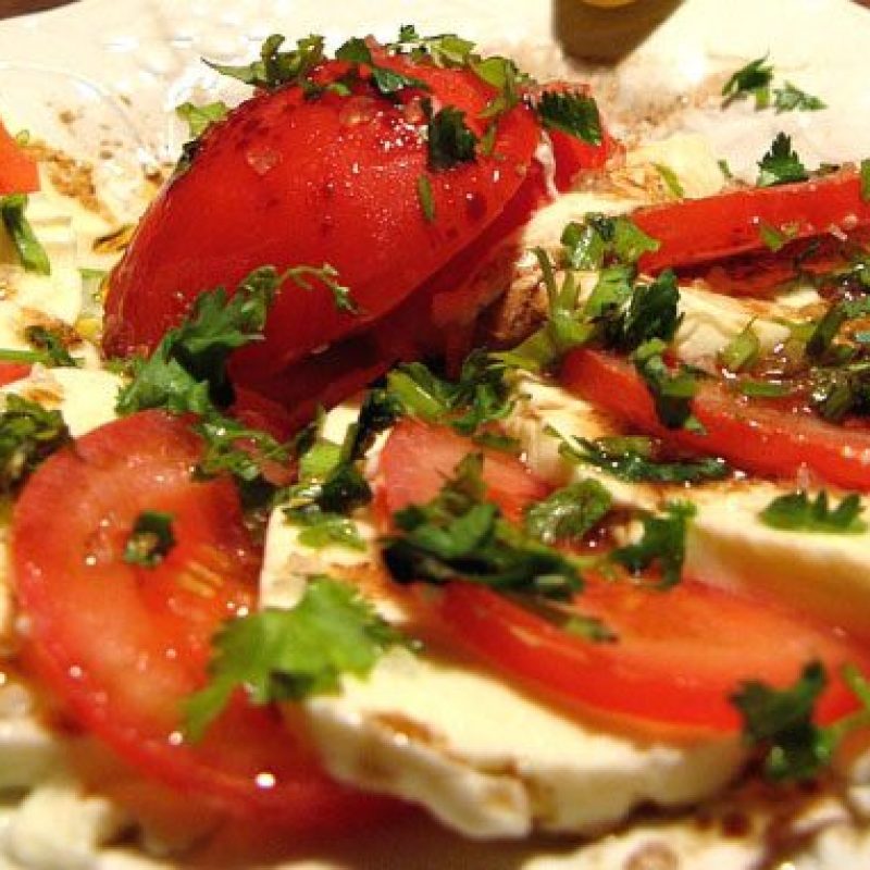 Tomatoes and Mozarella Salad Recipe How to make Recipe with tomatoes