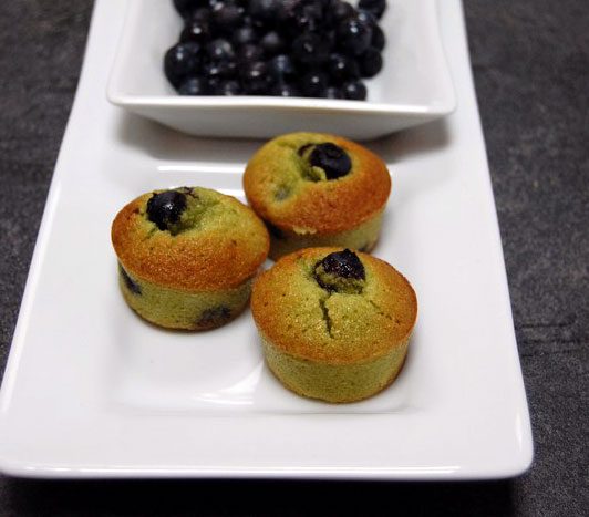Blueberries Cakes - How to Make Financier Cake recipe  