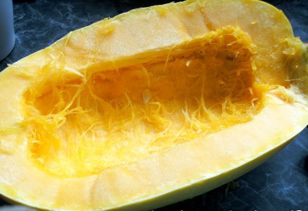 Roasted Spaghetti Squash Recipe - Baked Spaghetti Squash - Bolognese Spaghetti Squash