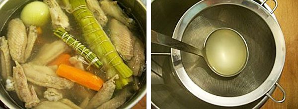 how to make chicken stock recipe image