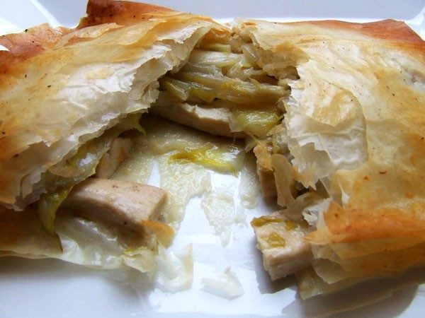 Chicken Puffs Pastry with Endives for Busy Moms - Easy chicken Recipes ideas for Busy Moms image