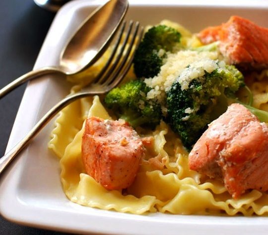 Easy Salmon Lasagna with Broccoli for Busy Moms - Easy Salmon Lasagna with Broccoli image
