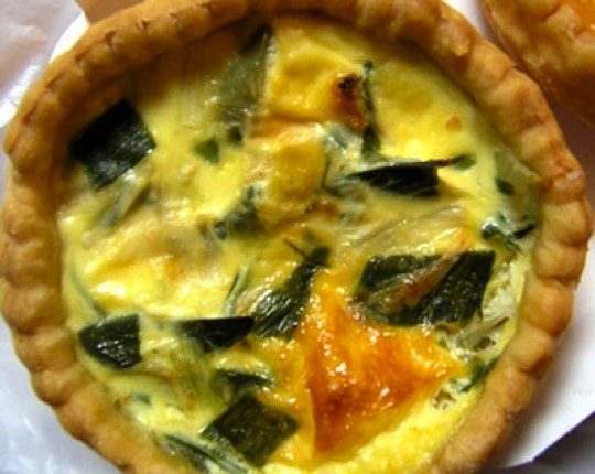 Easy Leek and Bacon Quiche Recipe or Busy Moms - Easy Quiche Recipe or Busy Moms image