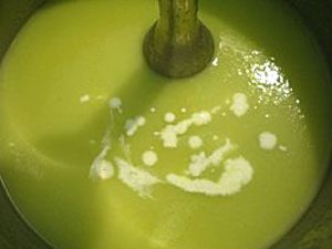 Parmentier Vichyssoise Verrine Recipe — Cold Soup Vichyssoise
