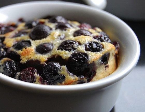 Easy Blueberry Clafoutis Dessert Recipe for Busy Moms image