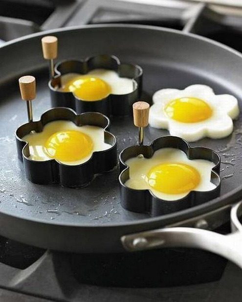 Egg & Pancakes shapper ring — kitchen gadget