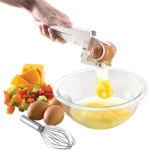 Egg Cracker & Separator — Kitchen Gadget