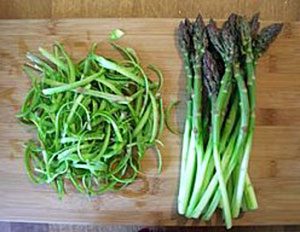 Begin preparing asparagus — Tips on cooking asparagus — Find asparagus recipes image