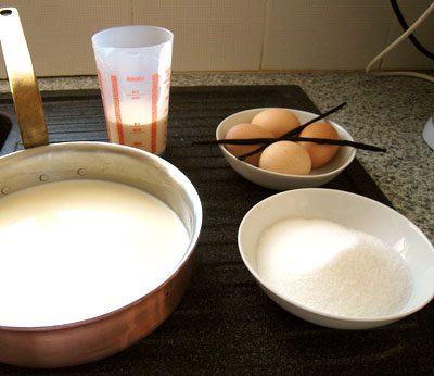 recipe for vanilla ice cream in ice cream maker