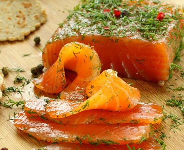 Learn how to make Healthy starter recipe — Learn to Cook  Gravlax marinated Salmon image