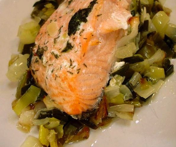 easy and quick salmon recipe image