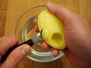 Pommes Noisettes Recipe — Fried Potatoes Beads Side Dish image