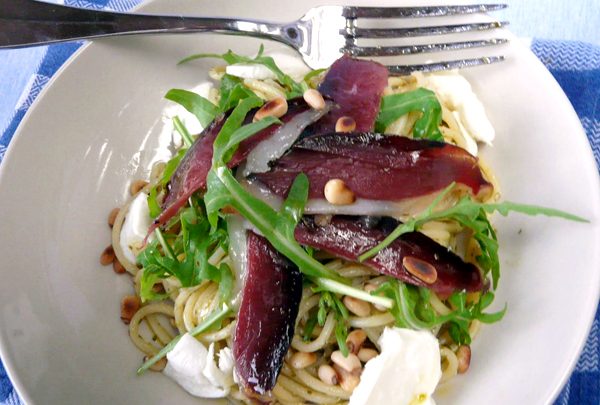 easy duck salad recipe - quick duck salad recipe for lunch image