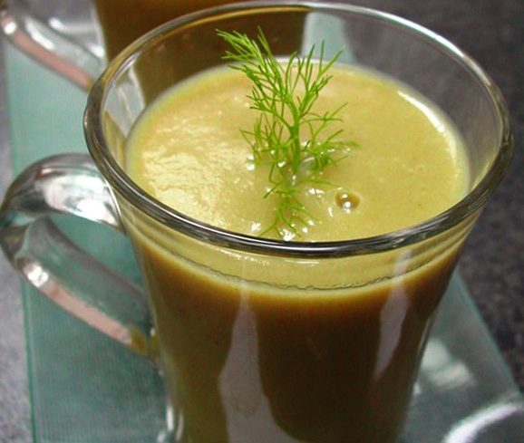 learn to cook Fennel Velvety Soup Recipe Cooking for the Weekend - easy week end recipe image