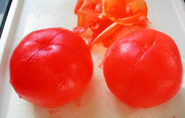 how to blanch tomatoes - learn to blanch tomatoes  