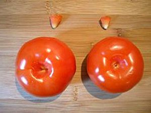 how to peel tomatoes - easy technique to peel tomatoes image