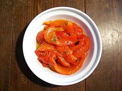 Roasted red pepper - roasting red peppers - how to roast red peppers 
