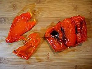 learn to make roasted Peppers - how to make roasted red peppers image