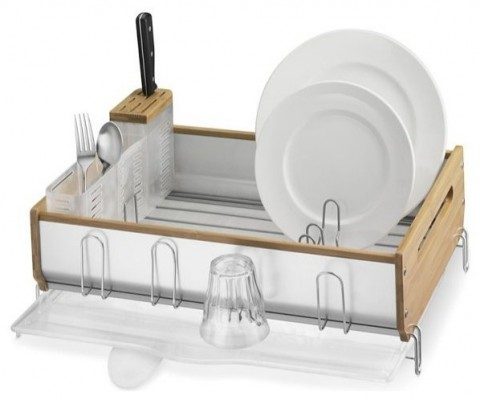 The Simplehuman Dish Rack Makes Your Life Look Less Messy Than It