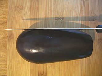marinated eggplants steps by steps image