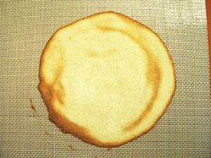 How to make tulip cookie with ice cream image