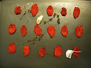 learn to make oven-dried tomatoes in pictures image