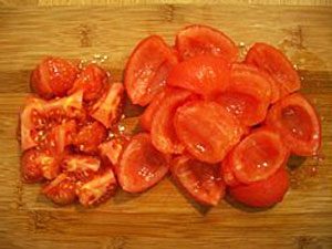 How to make oven dried tomatoes step by step image