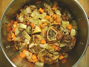 how to make a brown veal stock in pictures image
