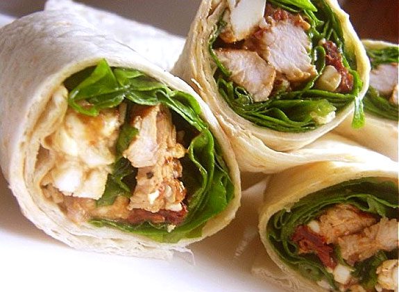 cheap turkey wraps recipe image