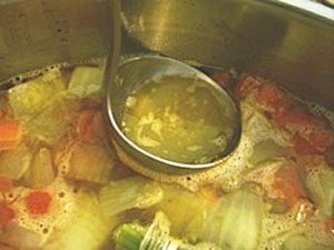 cooking lesson: brown veal stock image