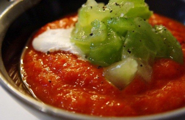 Sweet Peppers Gazpacho