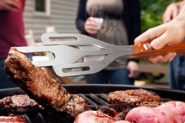 quirky fork BBQ tong image