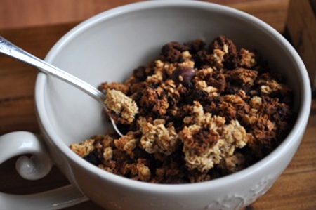 granola for breakfast