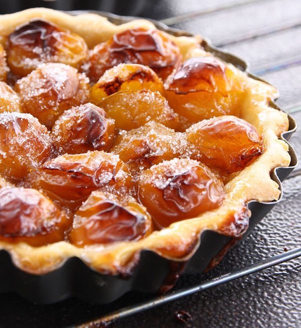 Speculoos Plum Tart